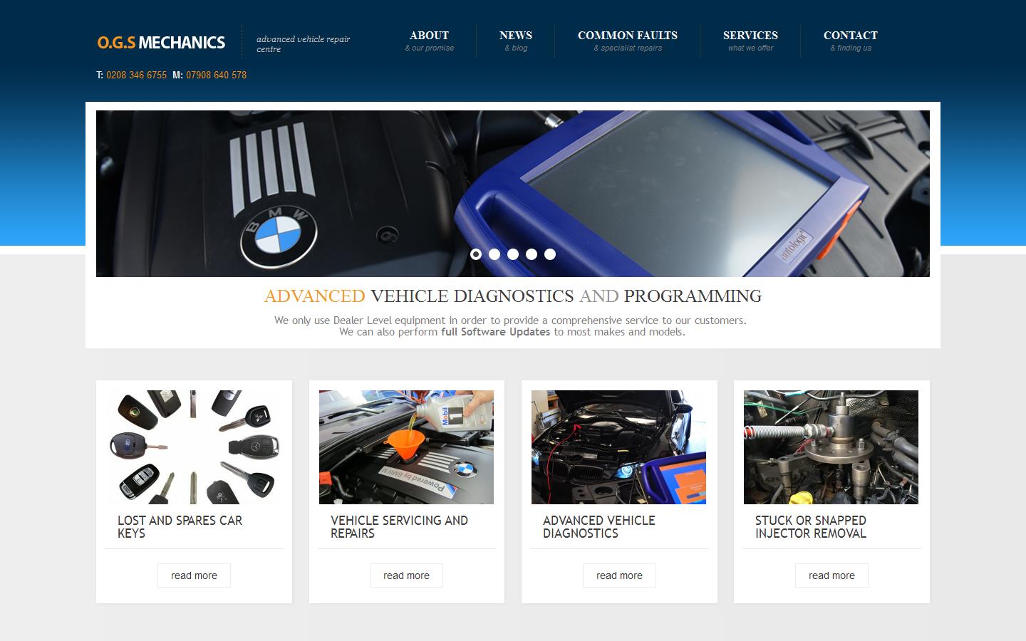 O G S Mechanics Website