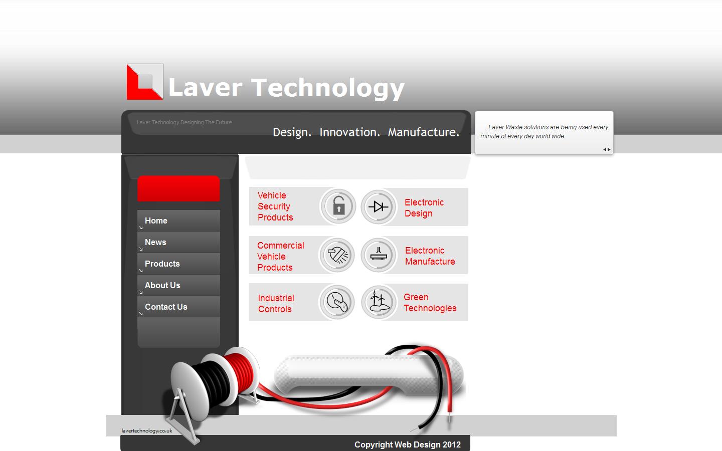 Laver Technology Website