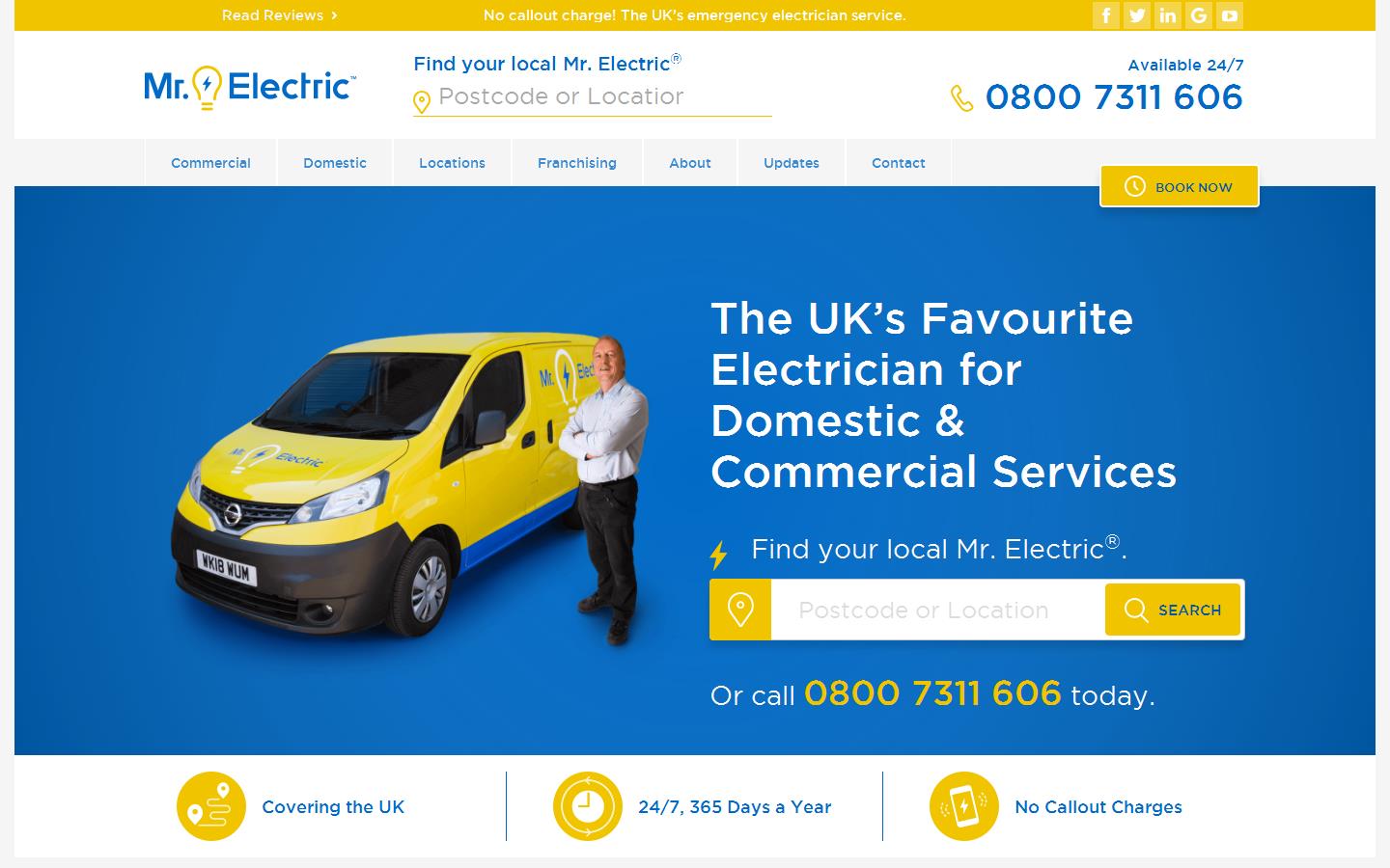 Mr Electric Website