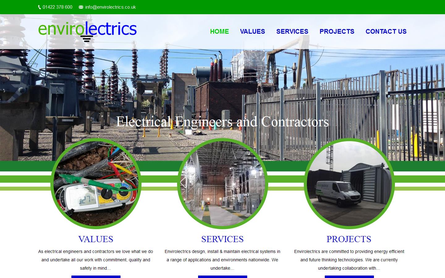 Envirolectrics Website