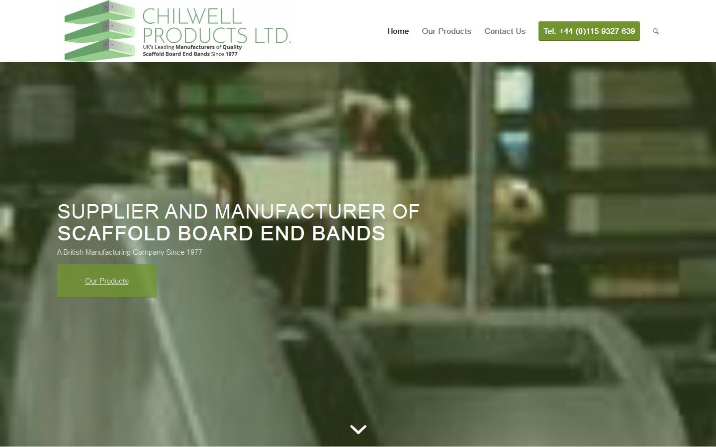 Chilwell Products Ltd Website