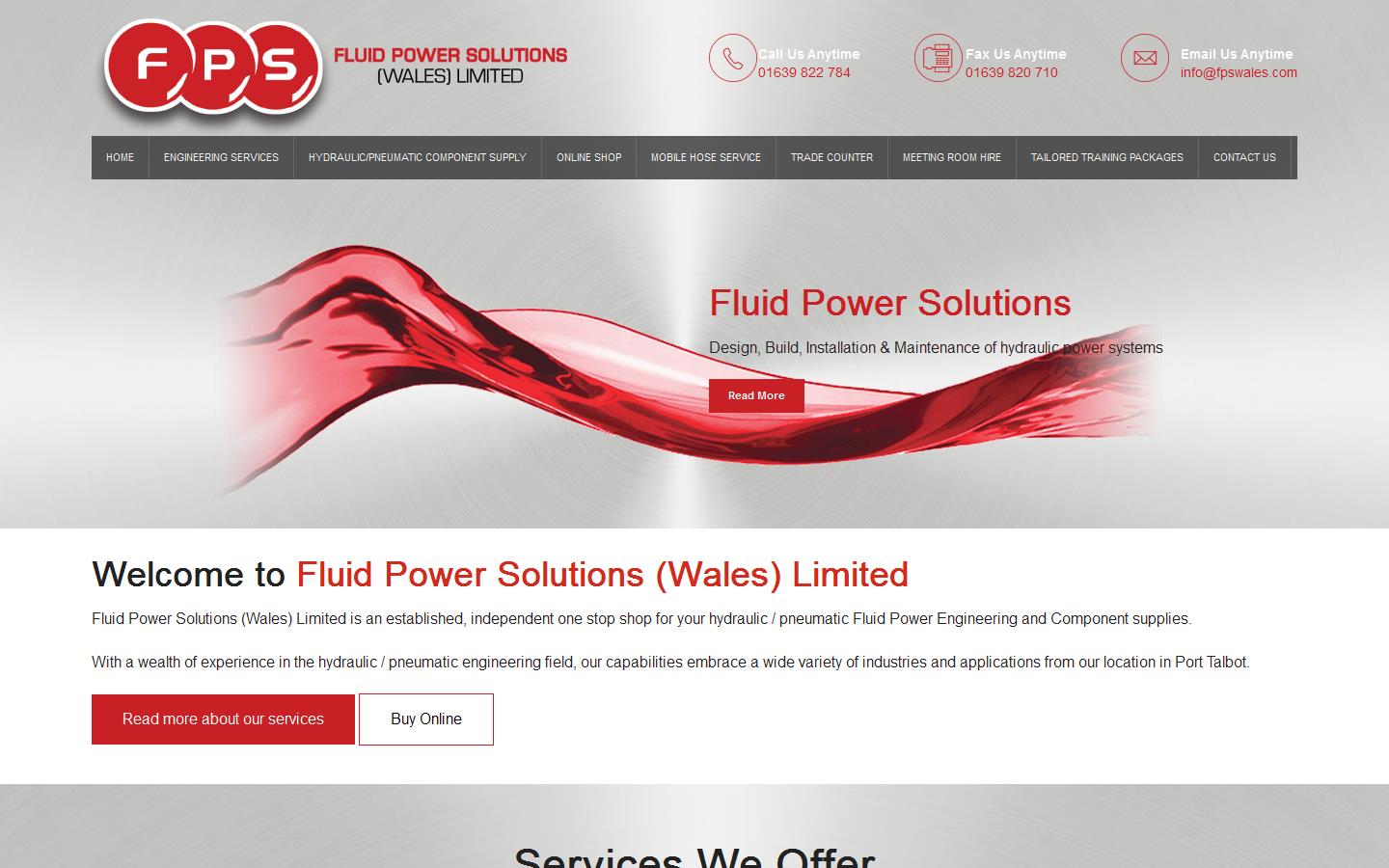 Fluid Power Solutions Website