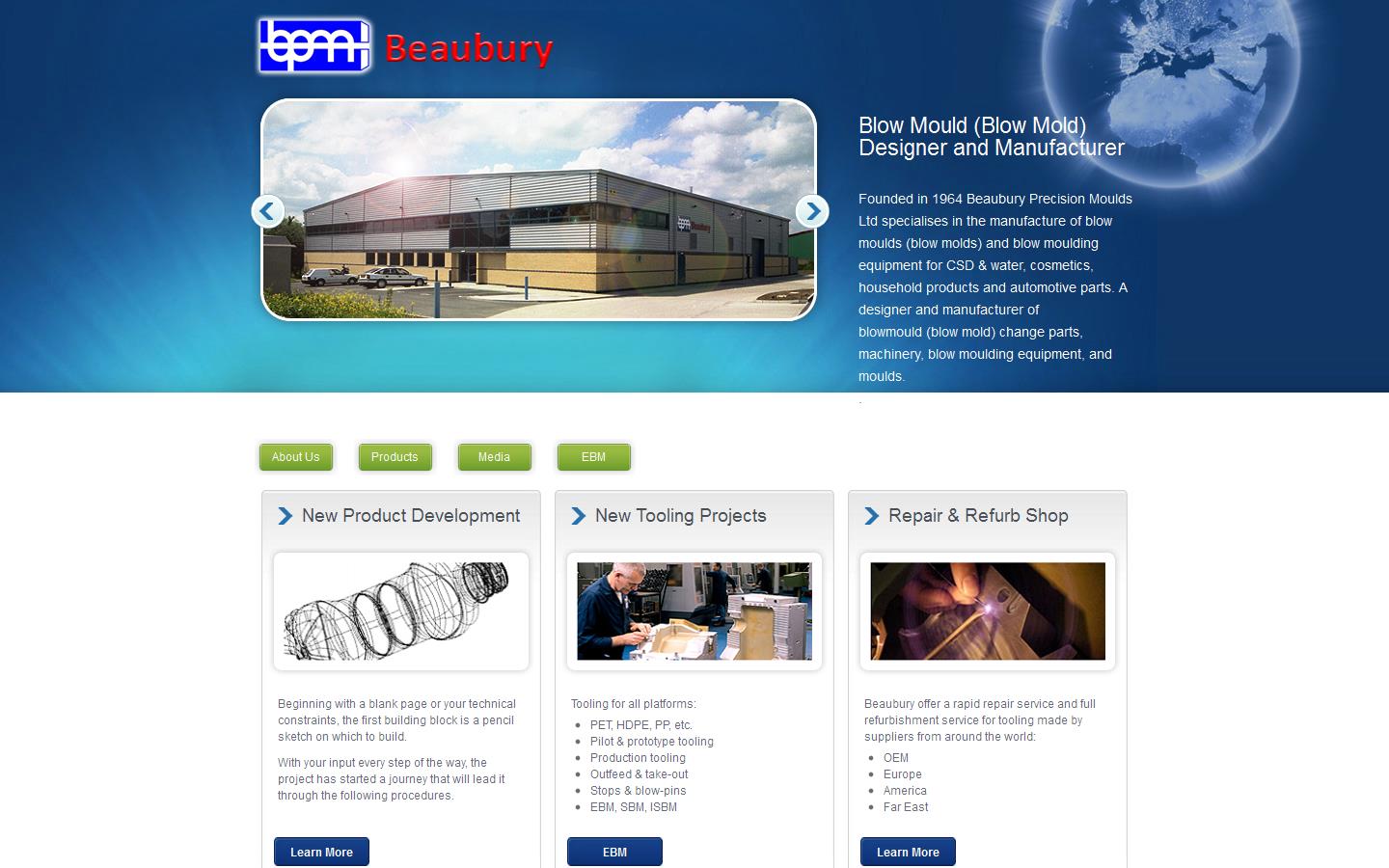 Beaubury Website