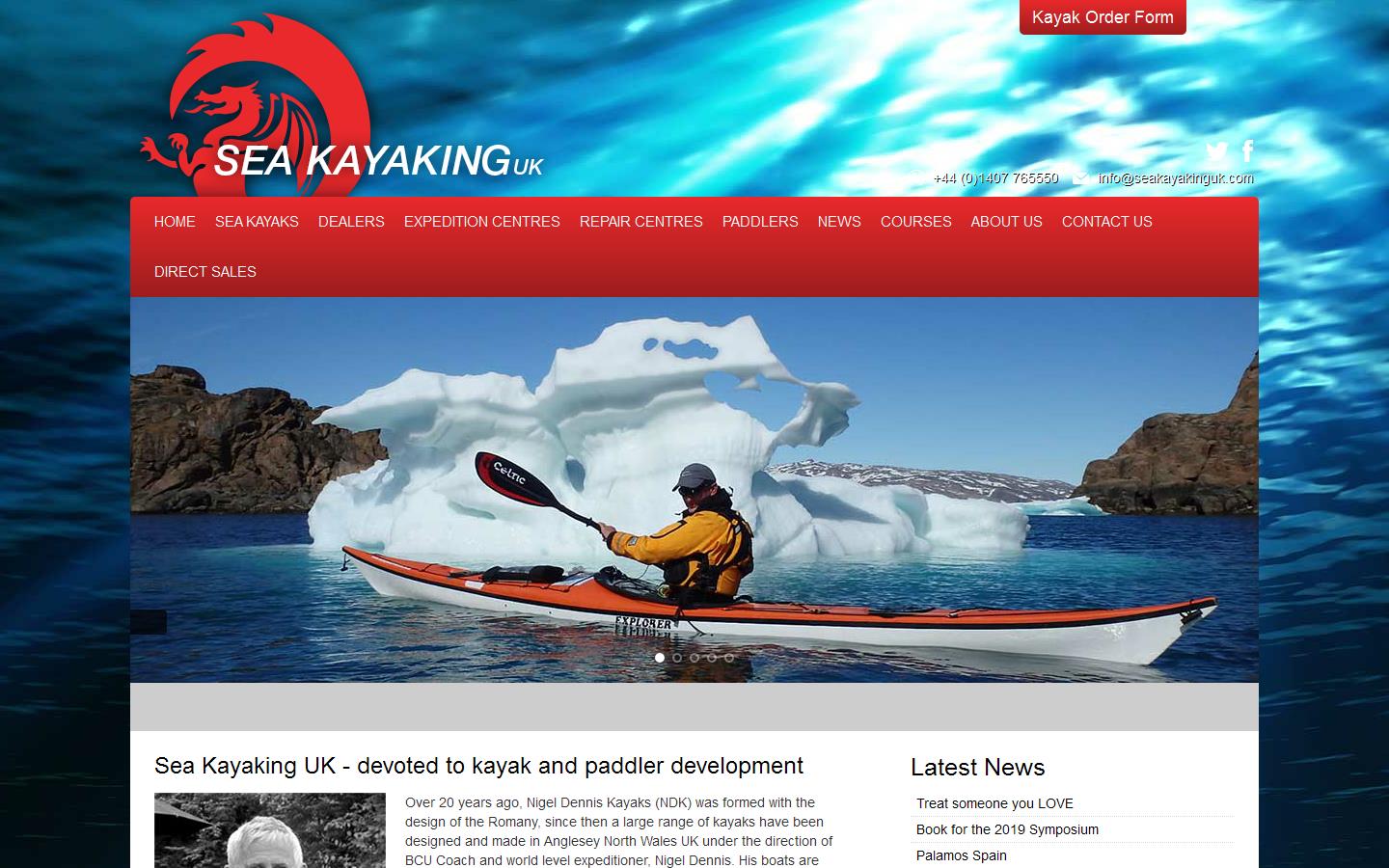 Sea Kayaking UK Website