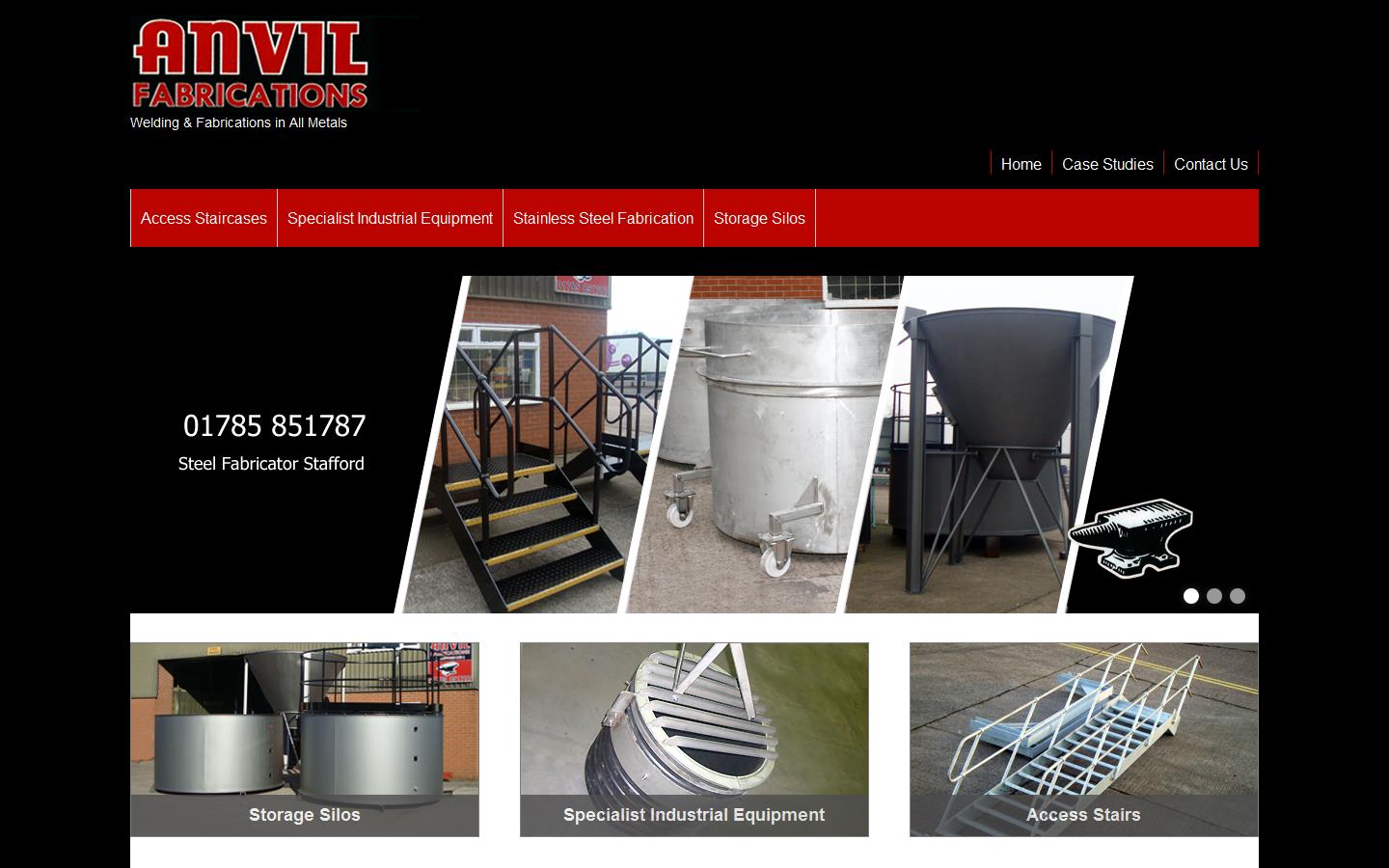 Anvil Fabrications Website