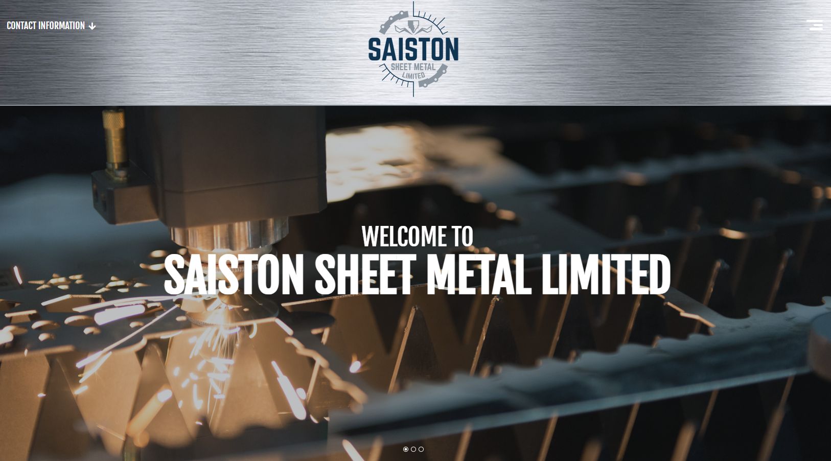 Saiston Sheet Metal Ltd Website