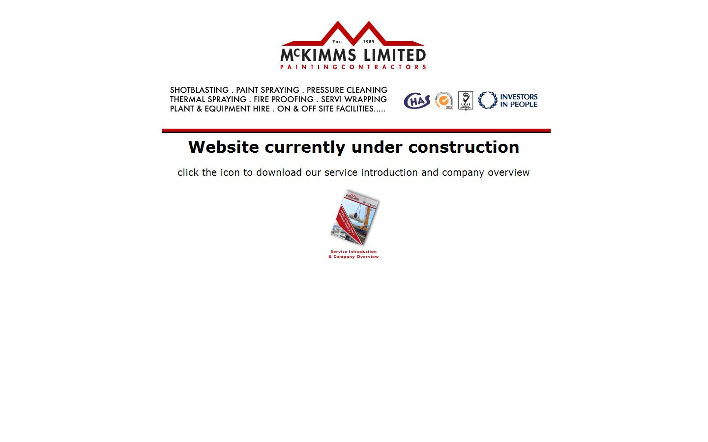 McKimms Ltd Website