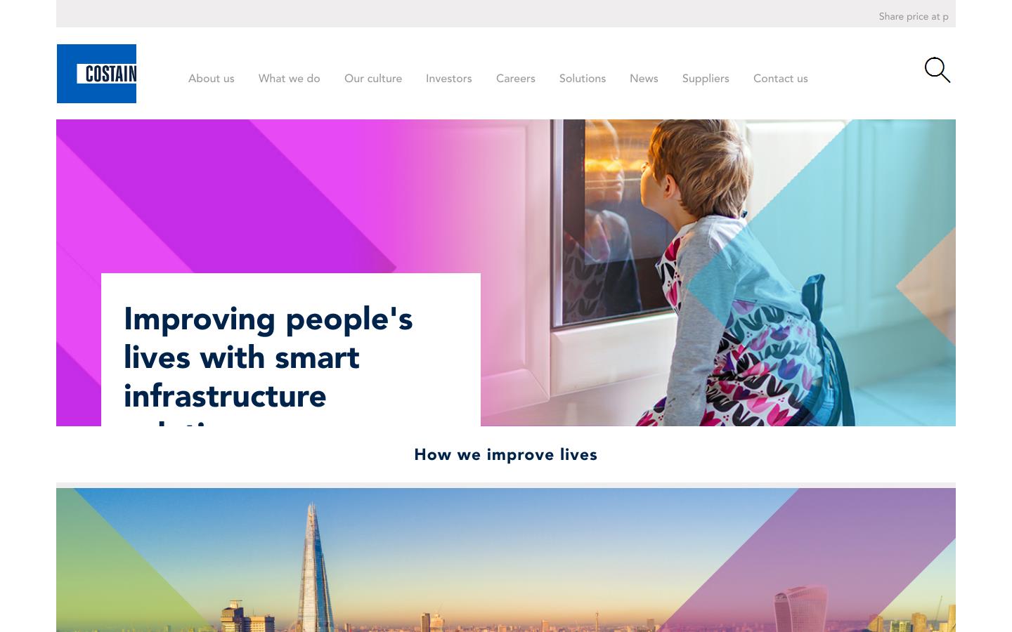 Costain Group Plc Website