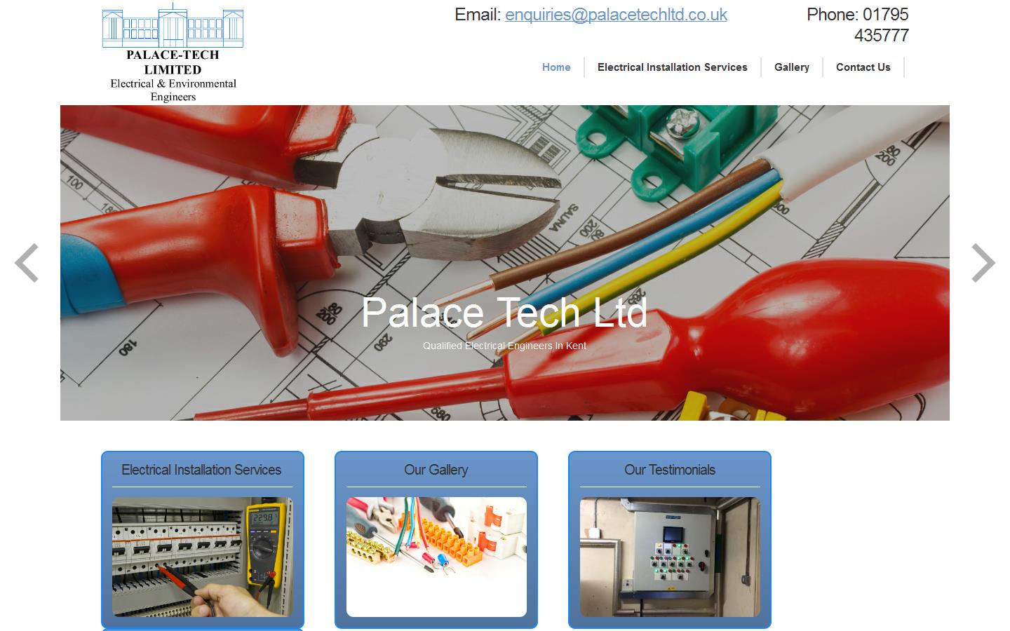 Palace Tech Ltd Website