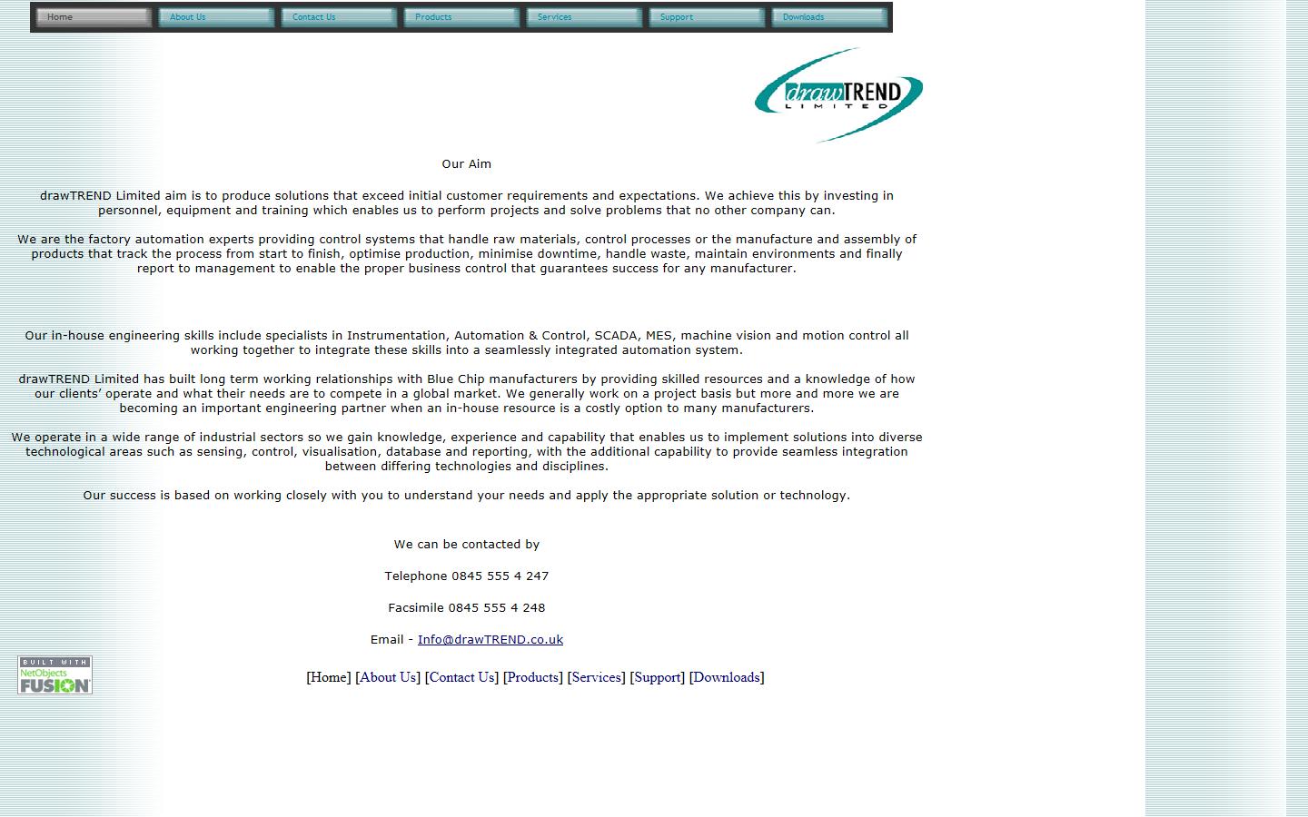 drawtrend Ltd Website