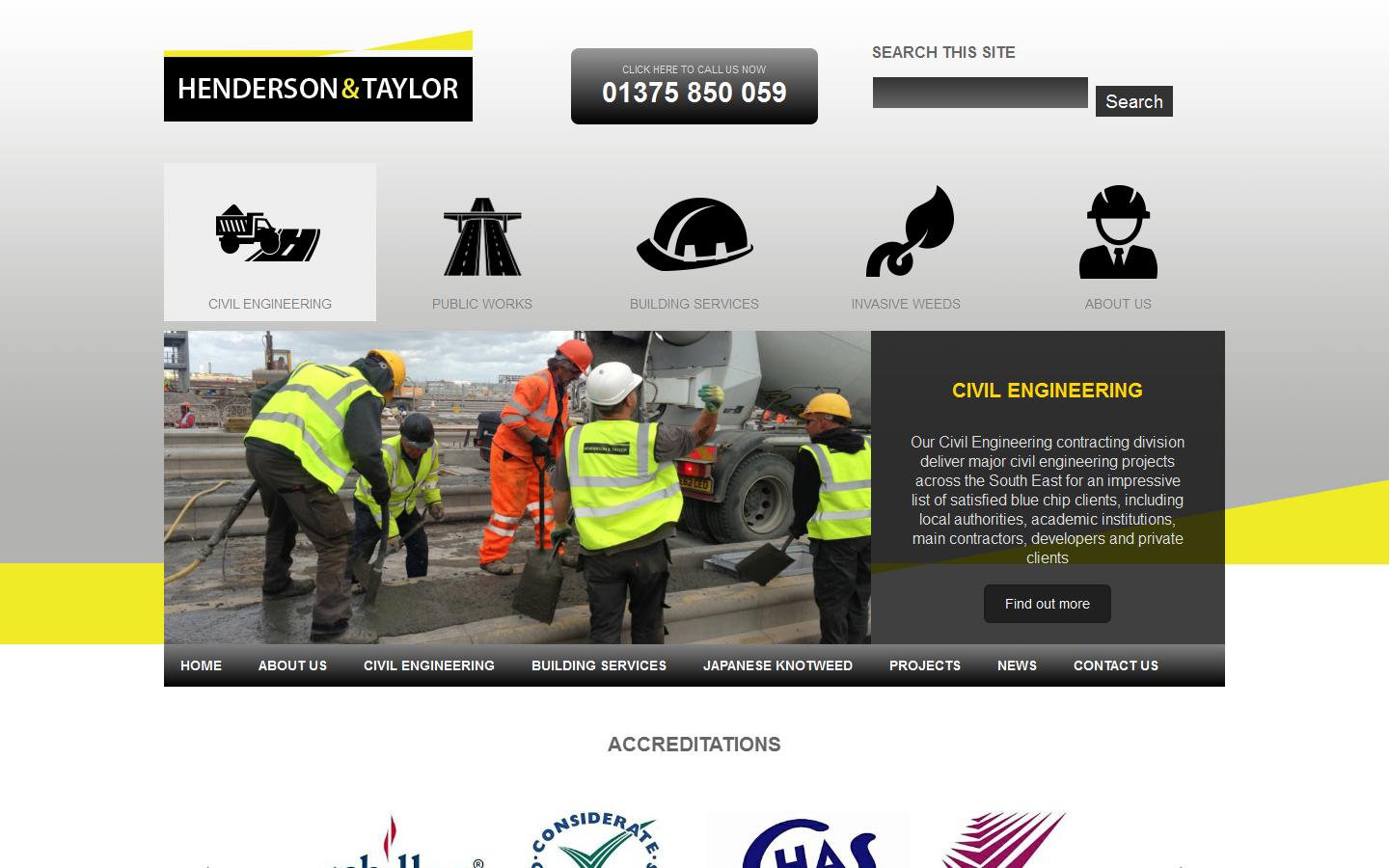 Henderson & Taylor Website