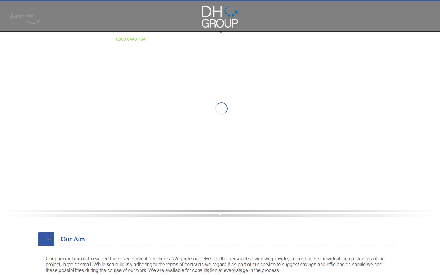 D & H Electrical Installations Website