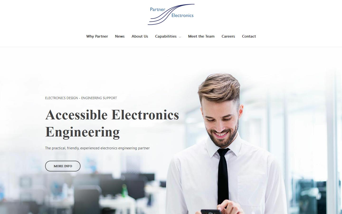 Partner Electronics Website