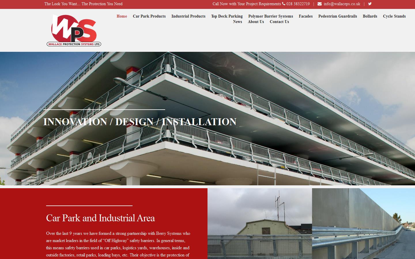 Wallace Protection Systems Ltd Website