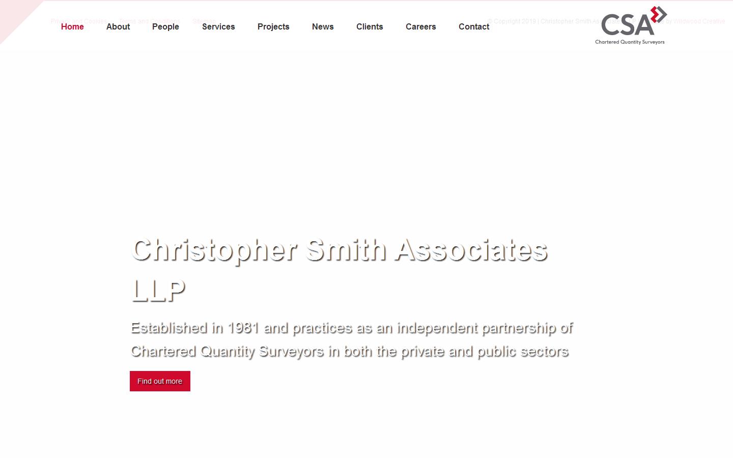 Christopher Smith Associates Website