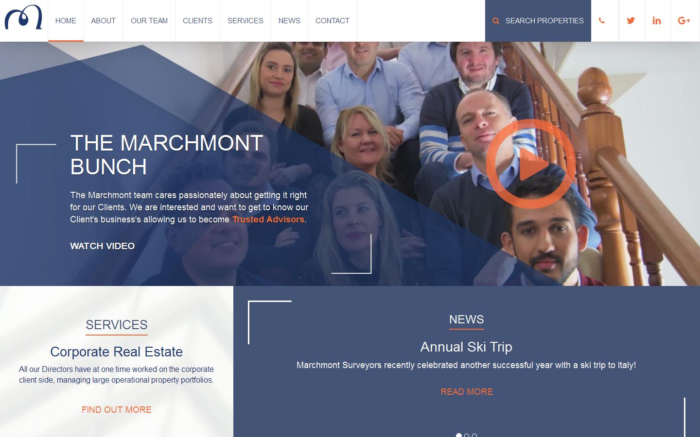 Marchmont Chartered Surveyors Website