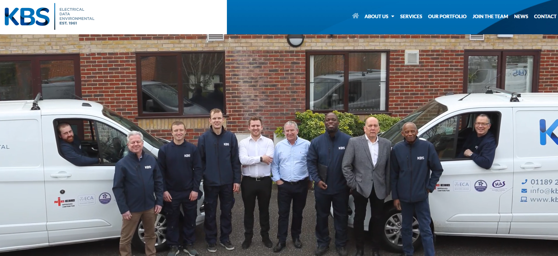 K B S Electrical & Data Services Ltd Website