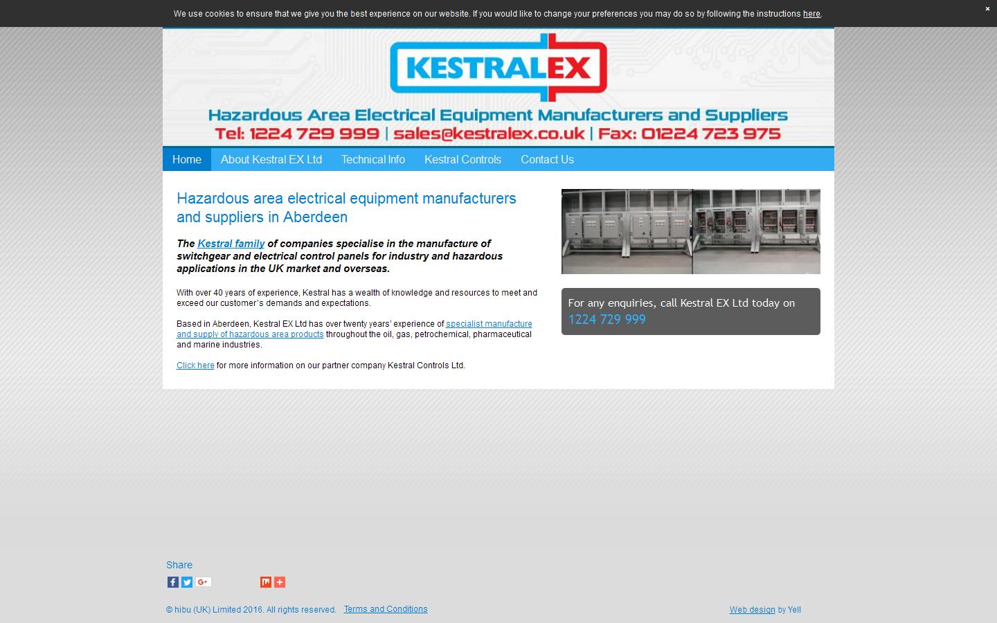 Kestral Ex Ltd Website