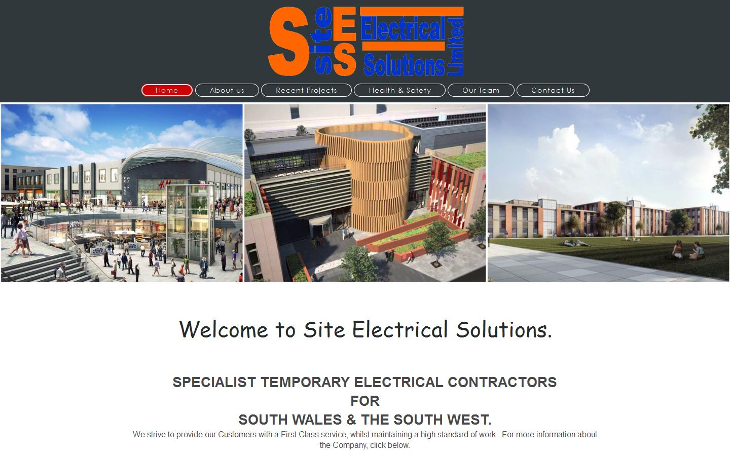 Site Electrical Solutions Ltd Website