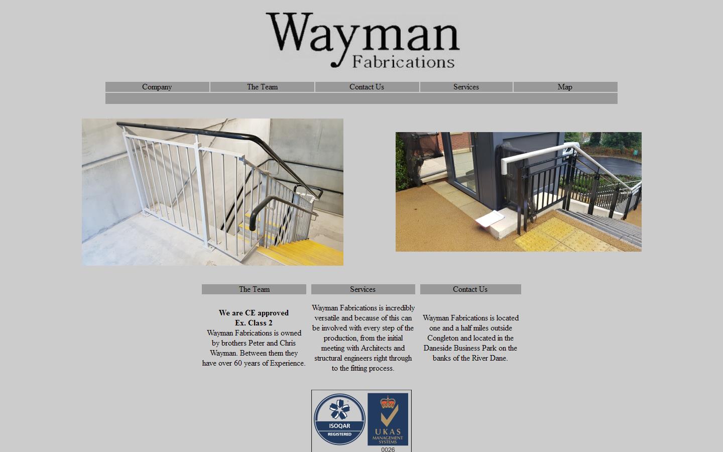 Wayman Fabrications Website