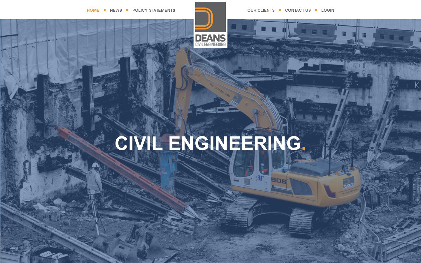 Deans Civil Engineering Website