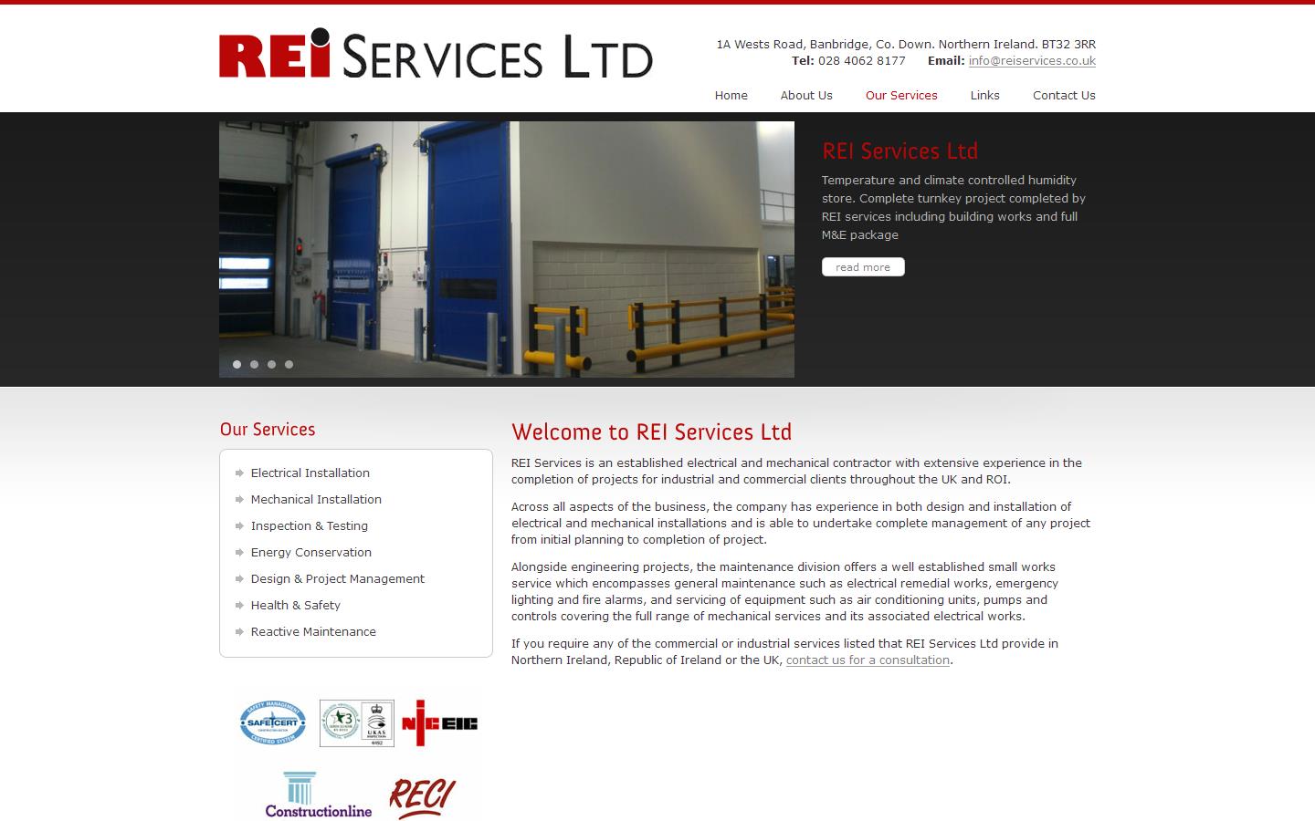 R E I Services Ltd Website