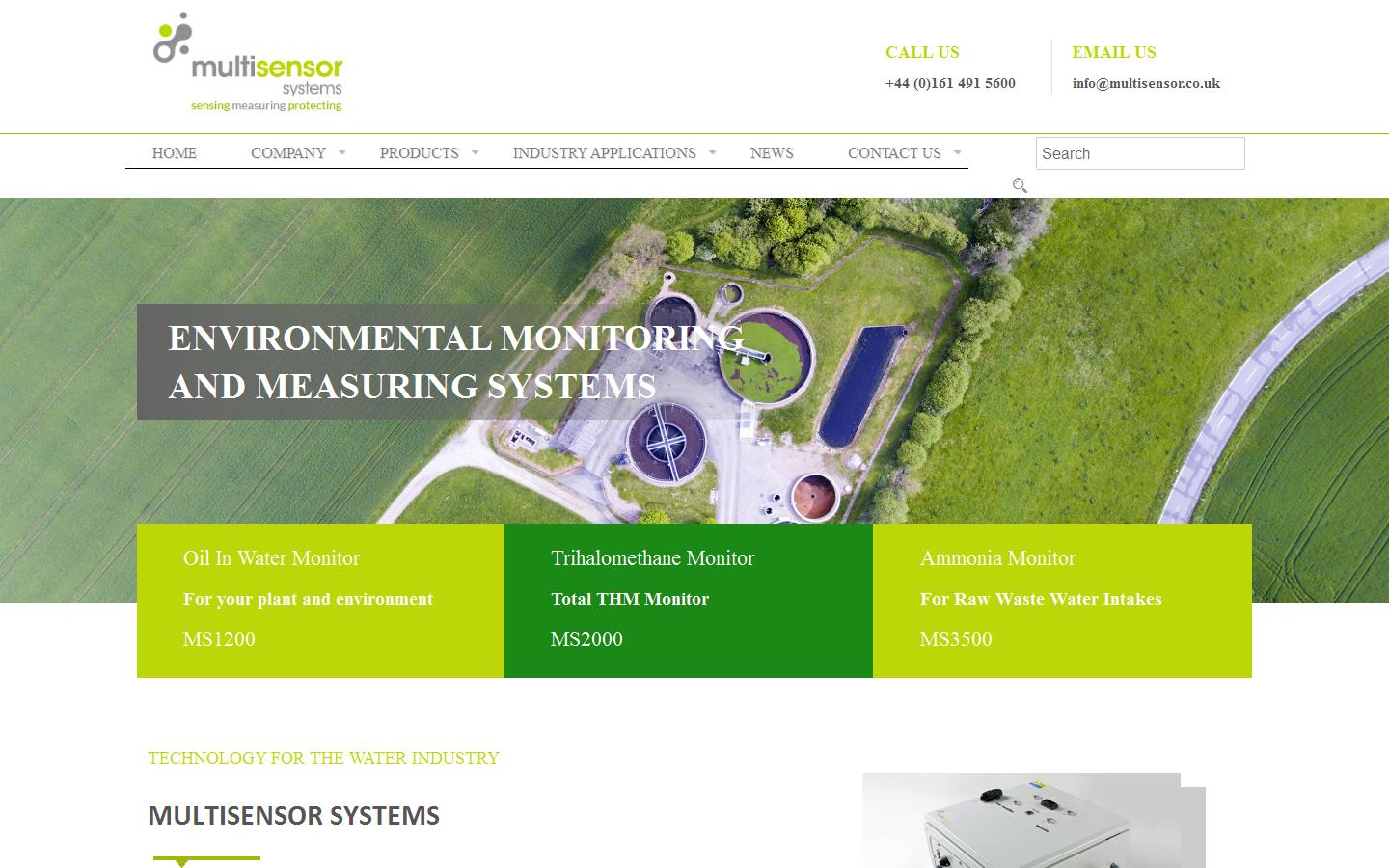 Multisensor Systems Website