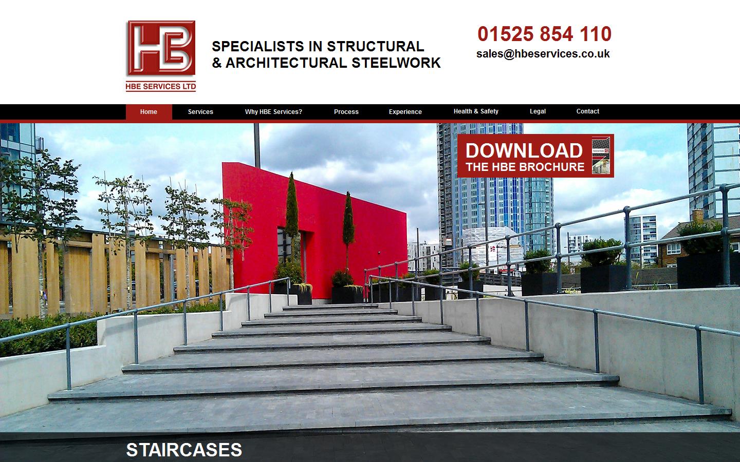 H B E Services Ltd Website