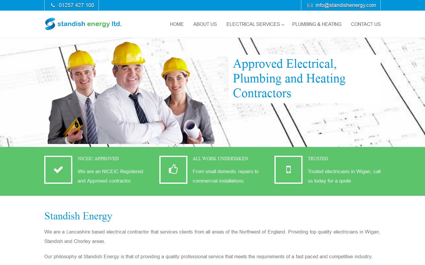 Standish Energy Website