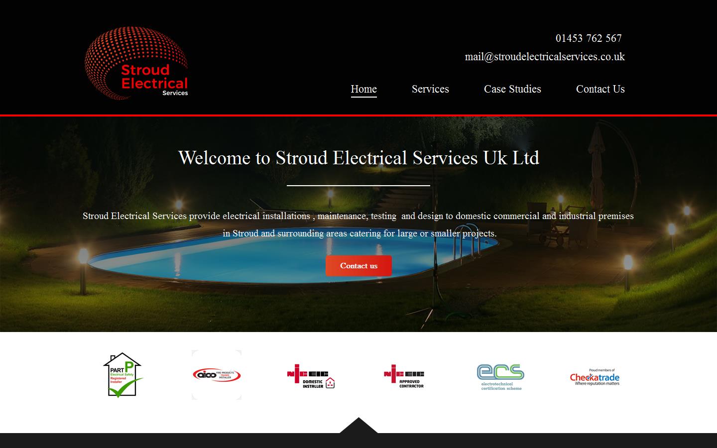 Stroud Electrical Services Website