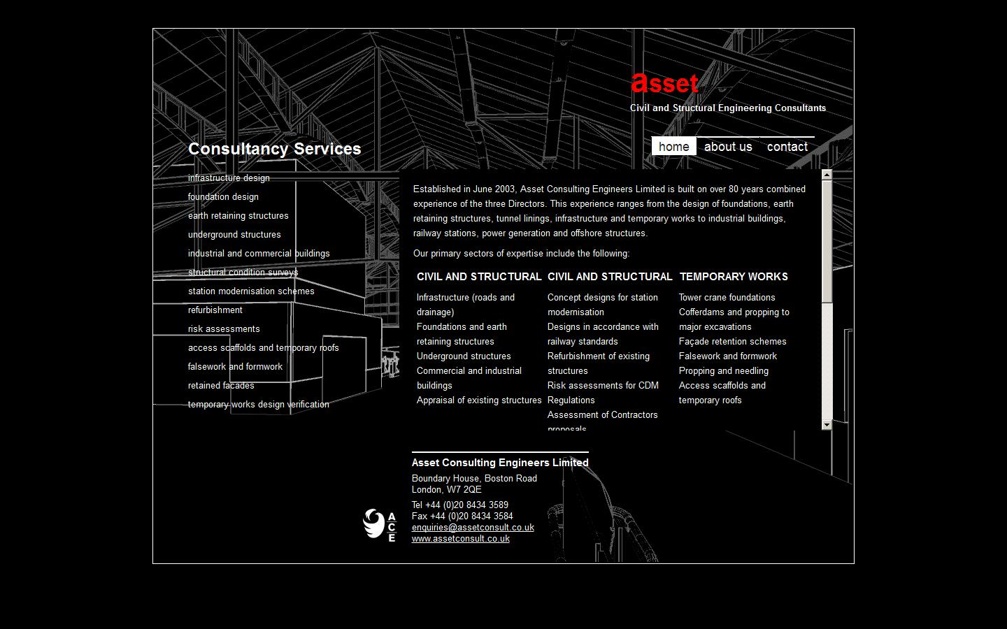 Asset Consulting Engineers Website
