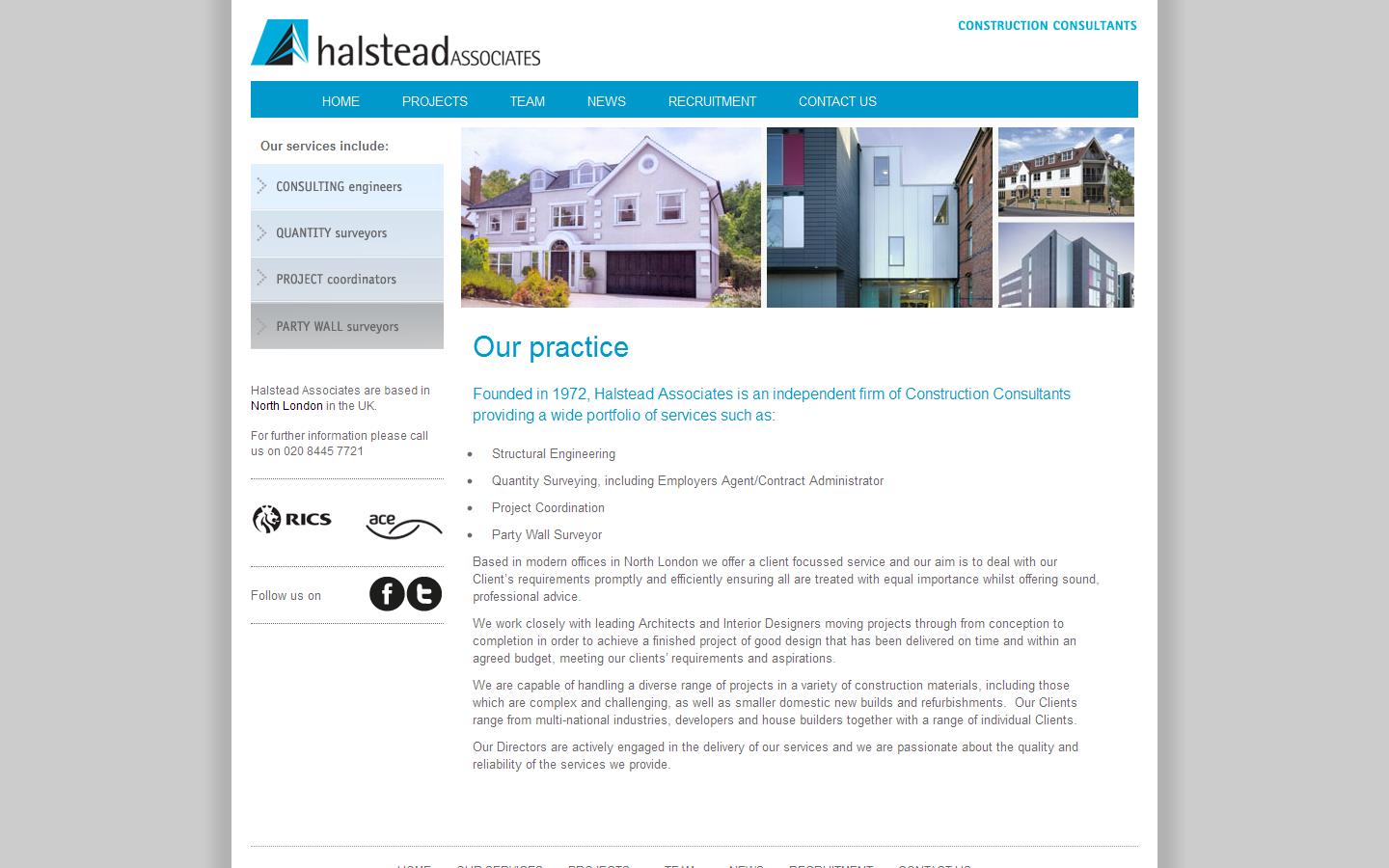 Halstead Associates Website