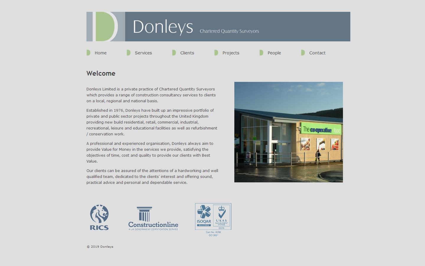 Donleys Website