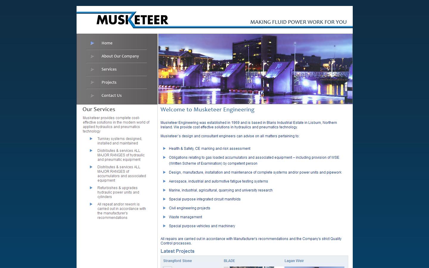 Musketeer Website