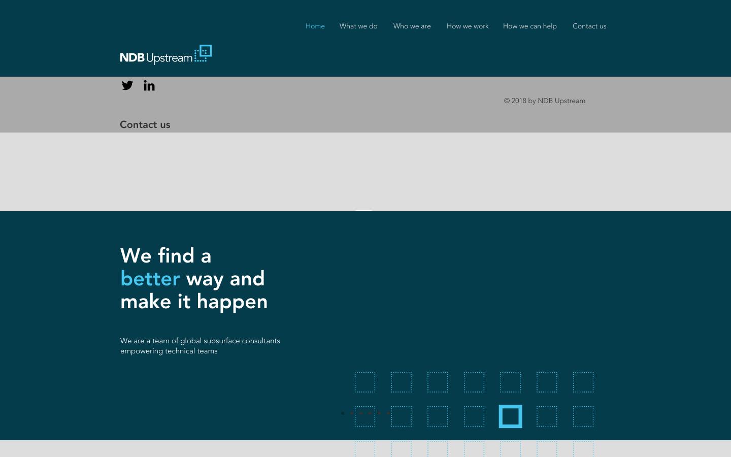 N D B Upstream Website