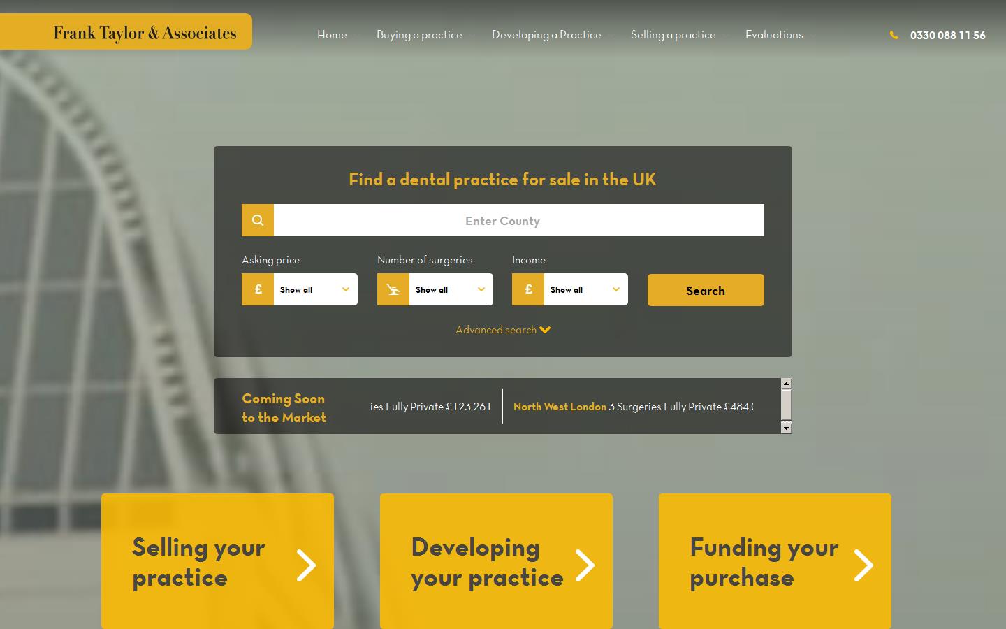 Frank Taylor & Associates Website