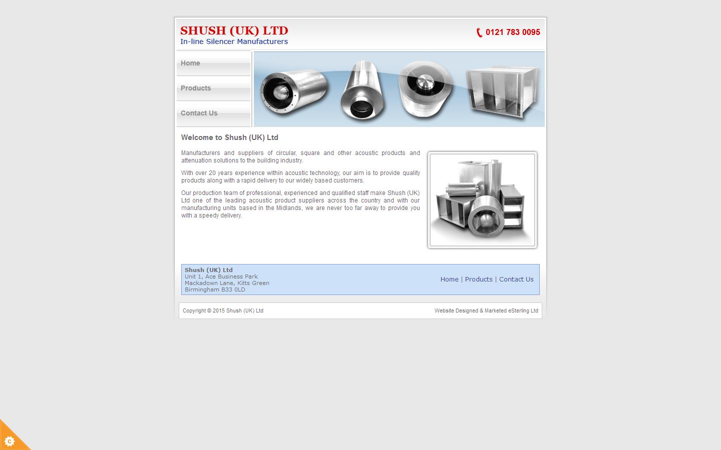 Shush UK Ltd Website