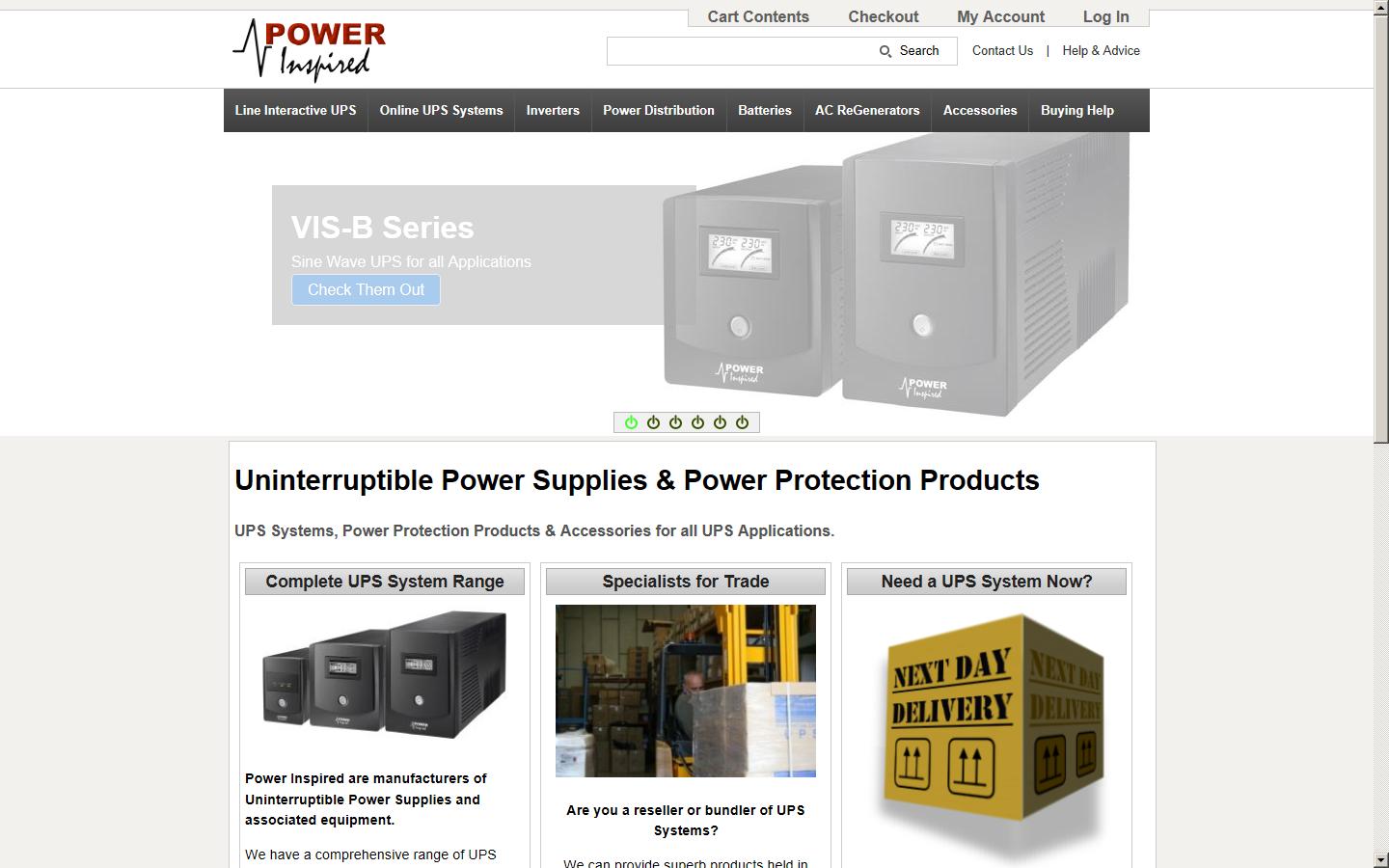Power Inspired Ltd Website