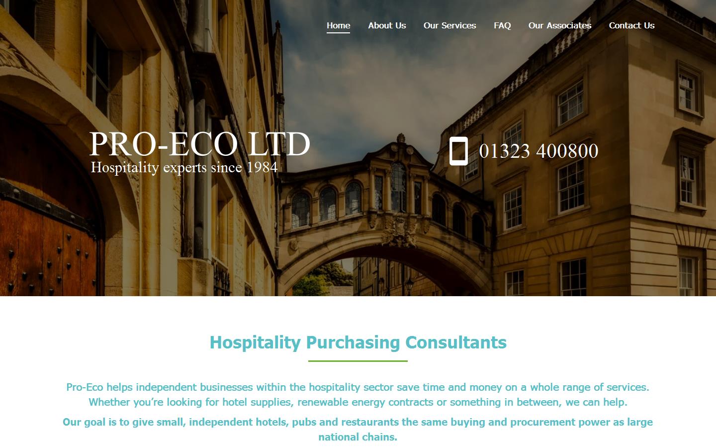 Pro-eco Ltd Website