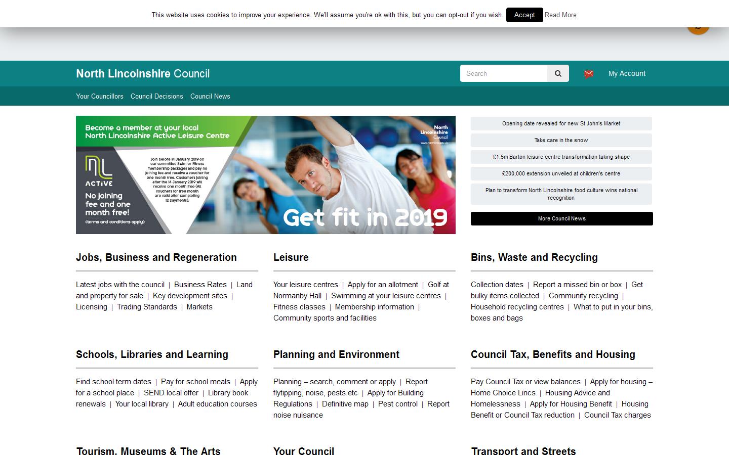 Economic Development Website
