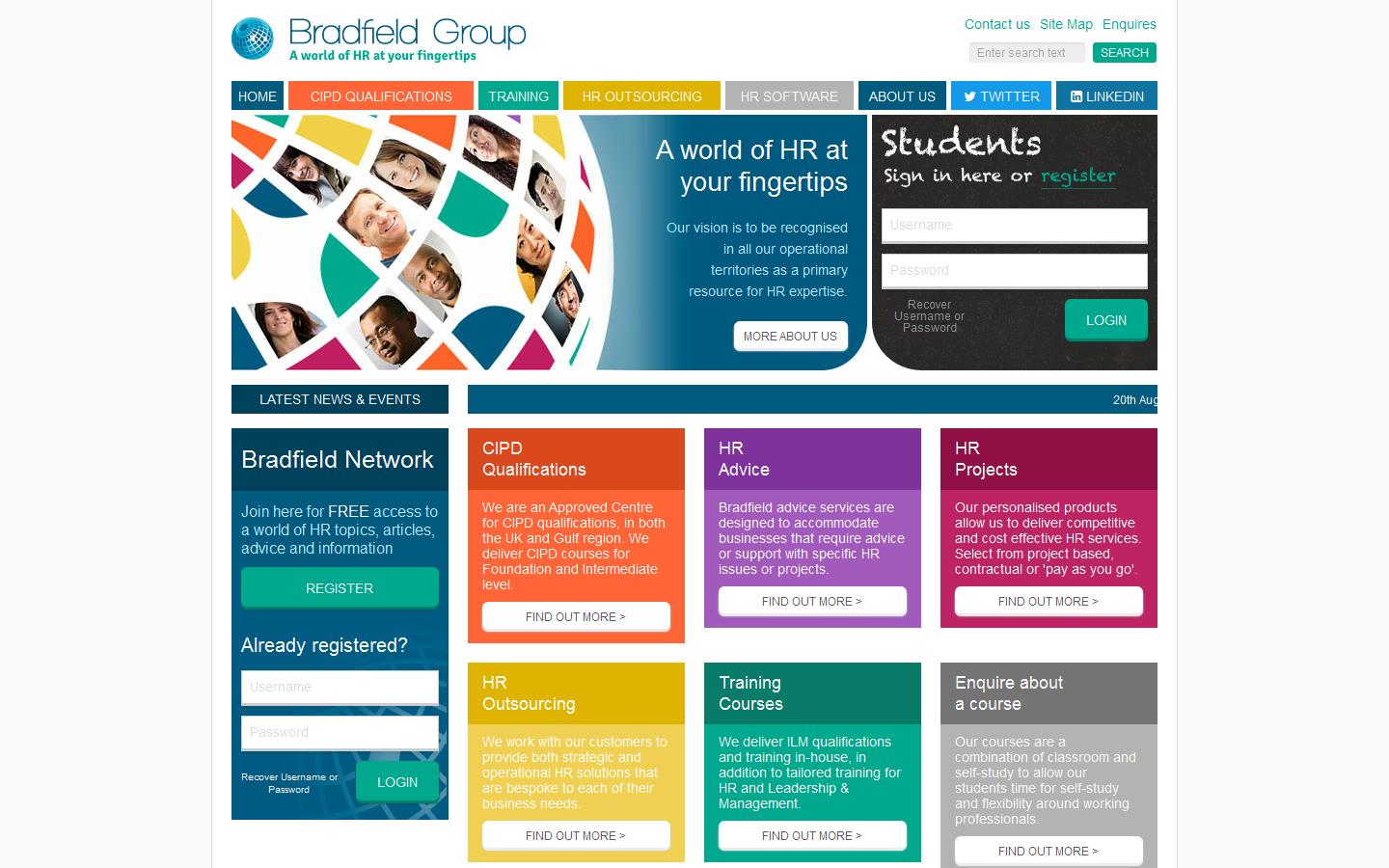 Bradfield Consulting Ltd Website