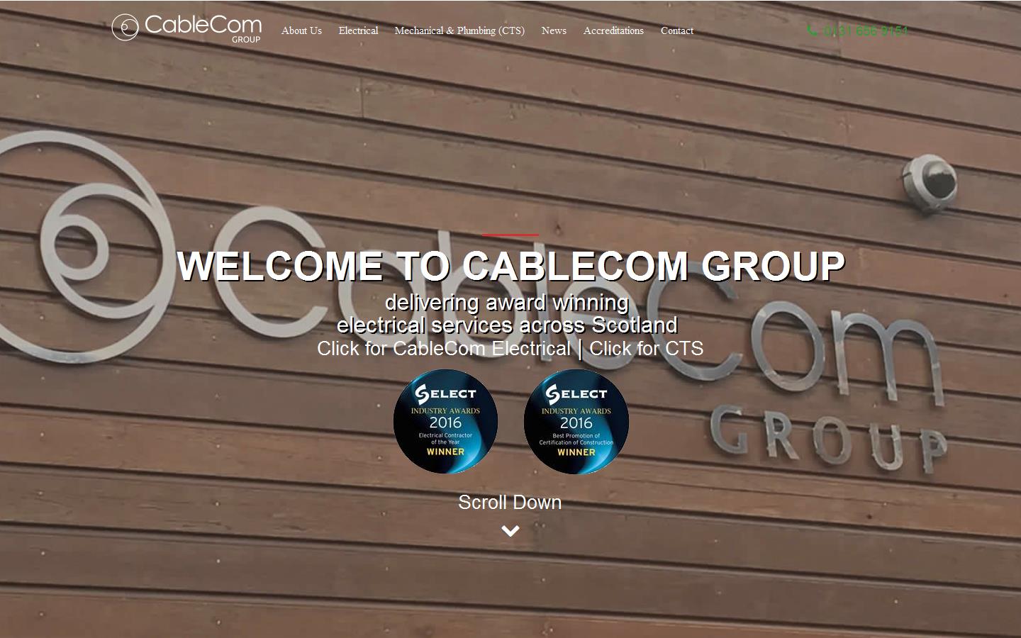 Cablecom Group Website