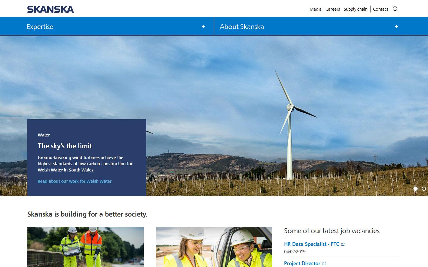 Skanska Website