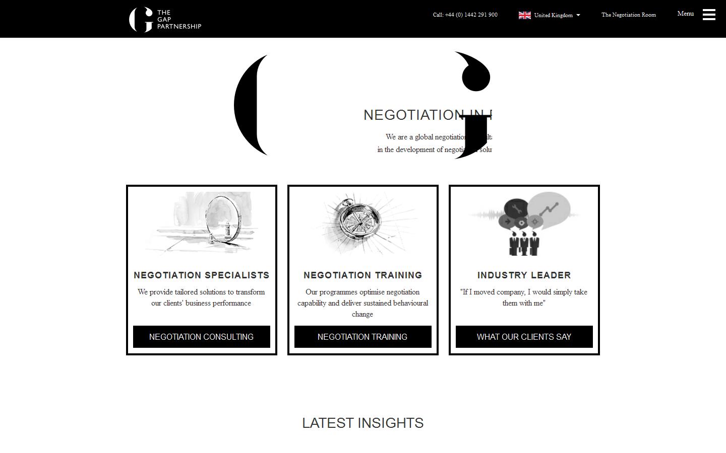 The Gap Partnership Website