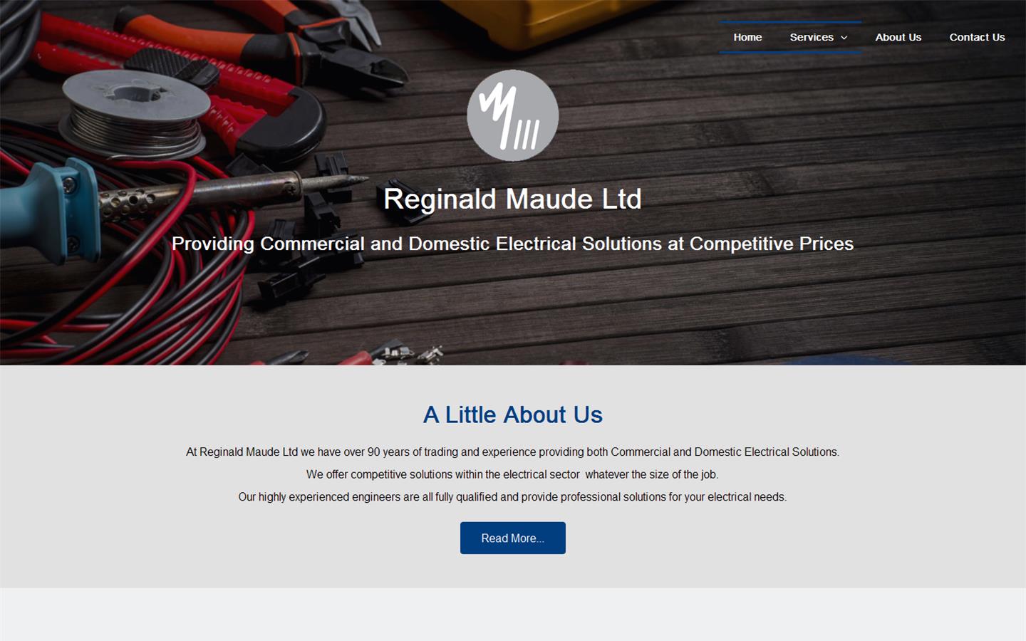 Reginald Maude Ltd Website