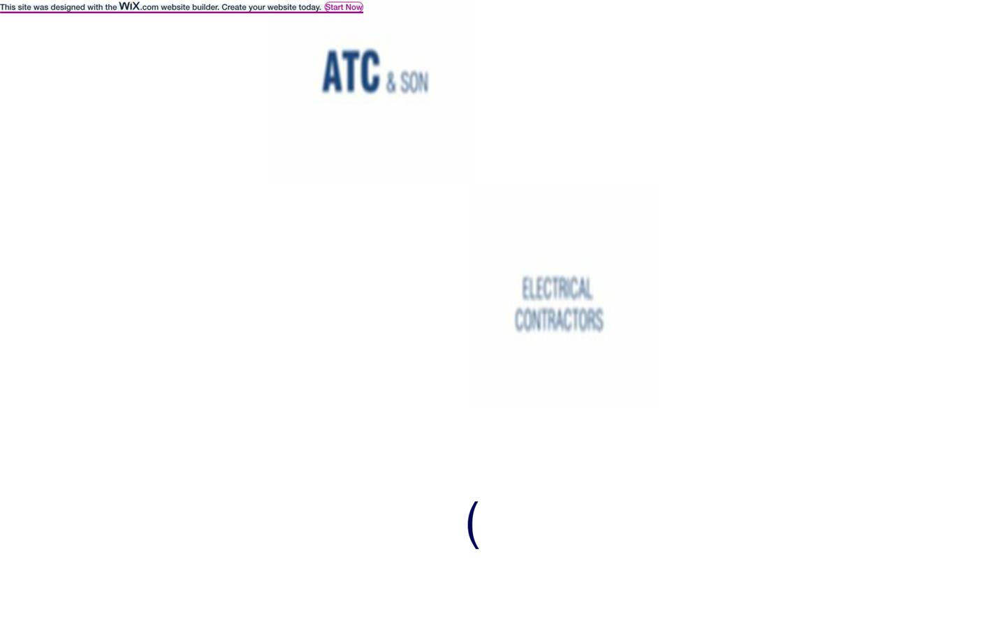 A T C & Son Electrical Contractors Ltd Website