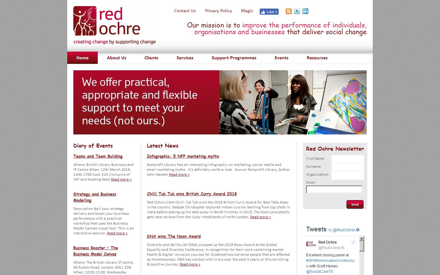 Red Ochre Website