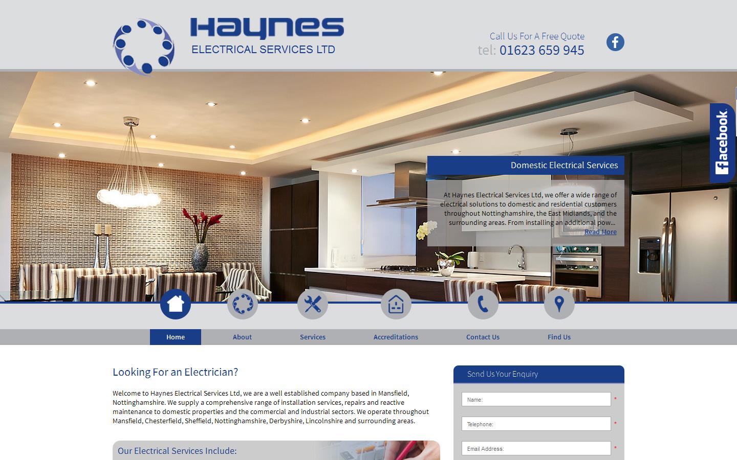 Haynes Electrical Services Ltd Website