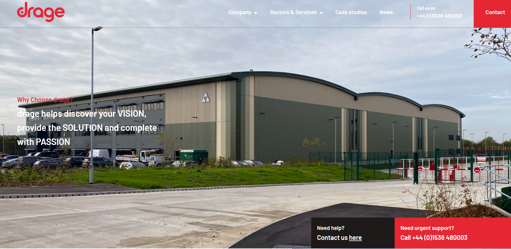 Drage Electrics Ltd Website
