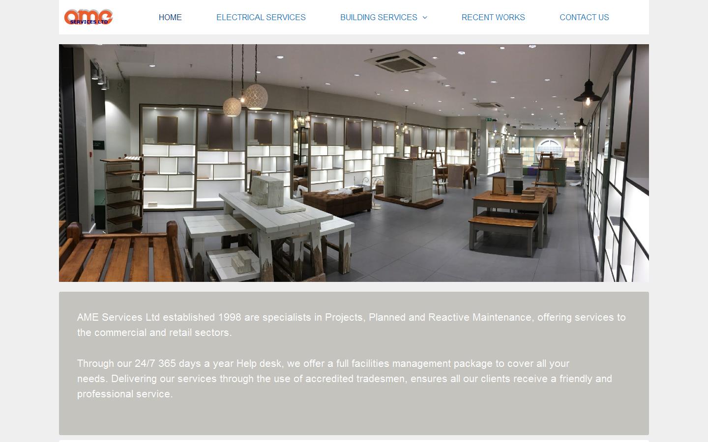 A M E Services Website